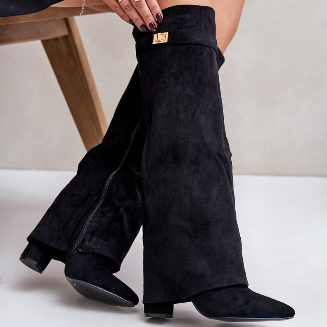 Lucyna | Handmade Suede Ankle Boots