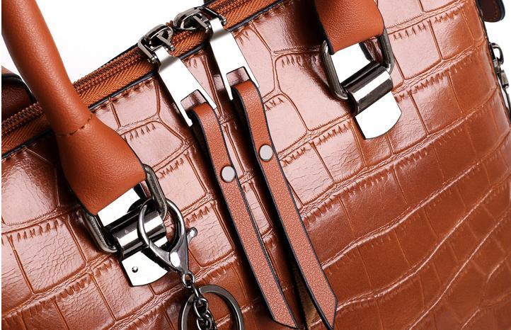 Malin | Modern Leather Bag in 4 Parts