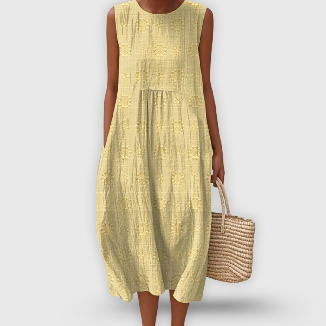 Kira | Dress with premium embroidery