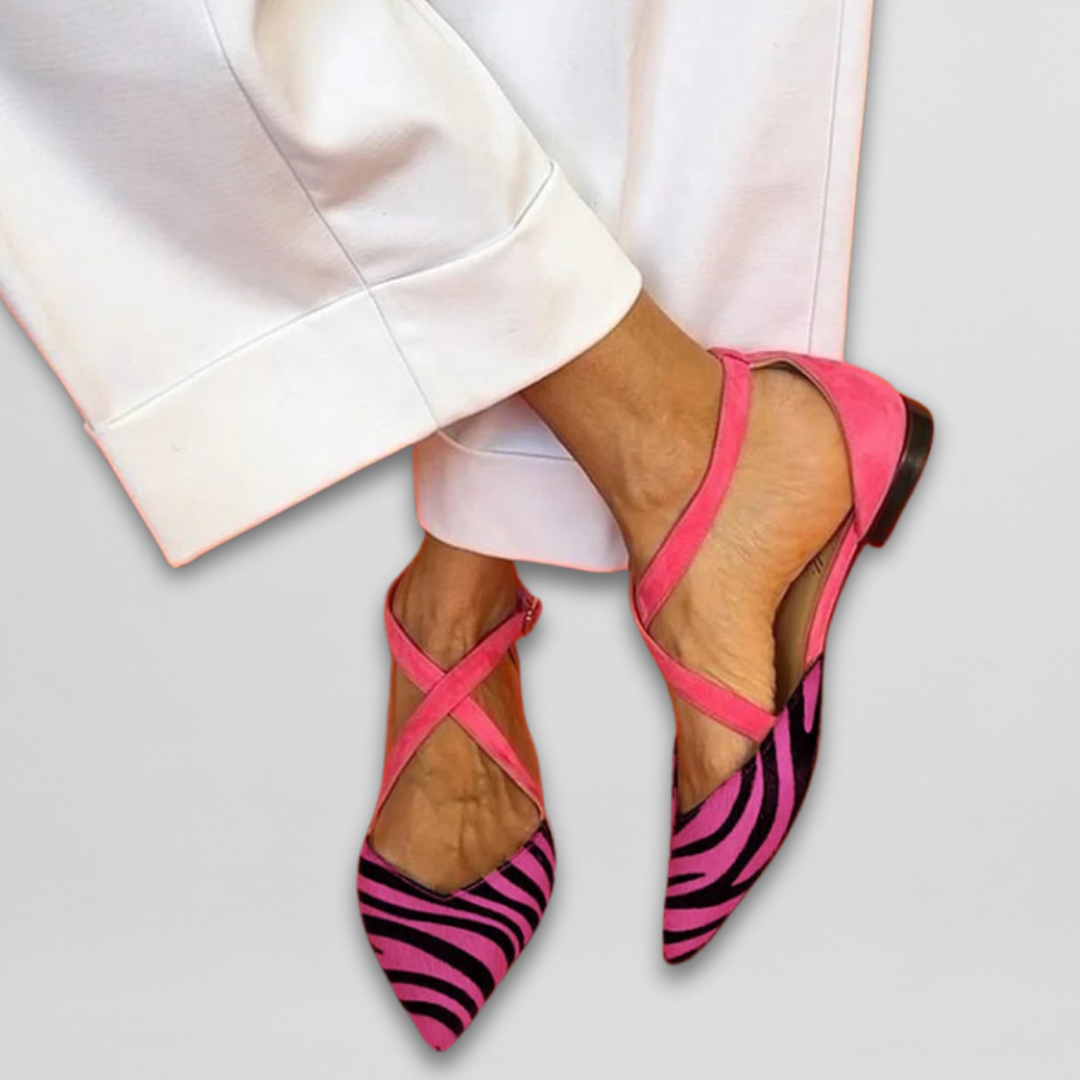 Elisa™ | Strappy Ballet Flats