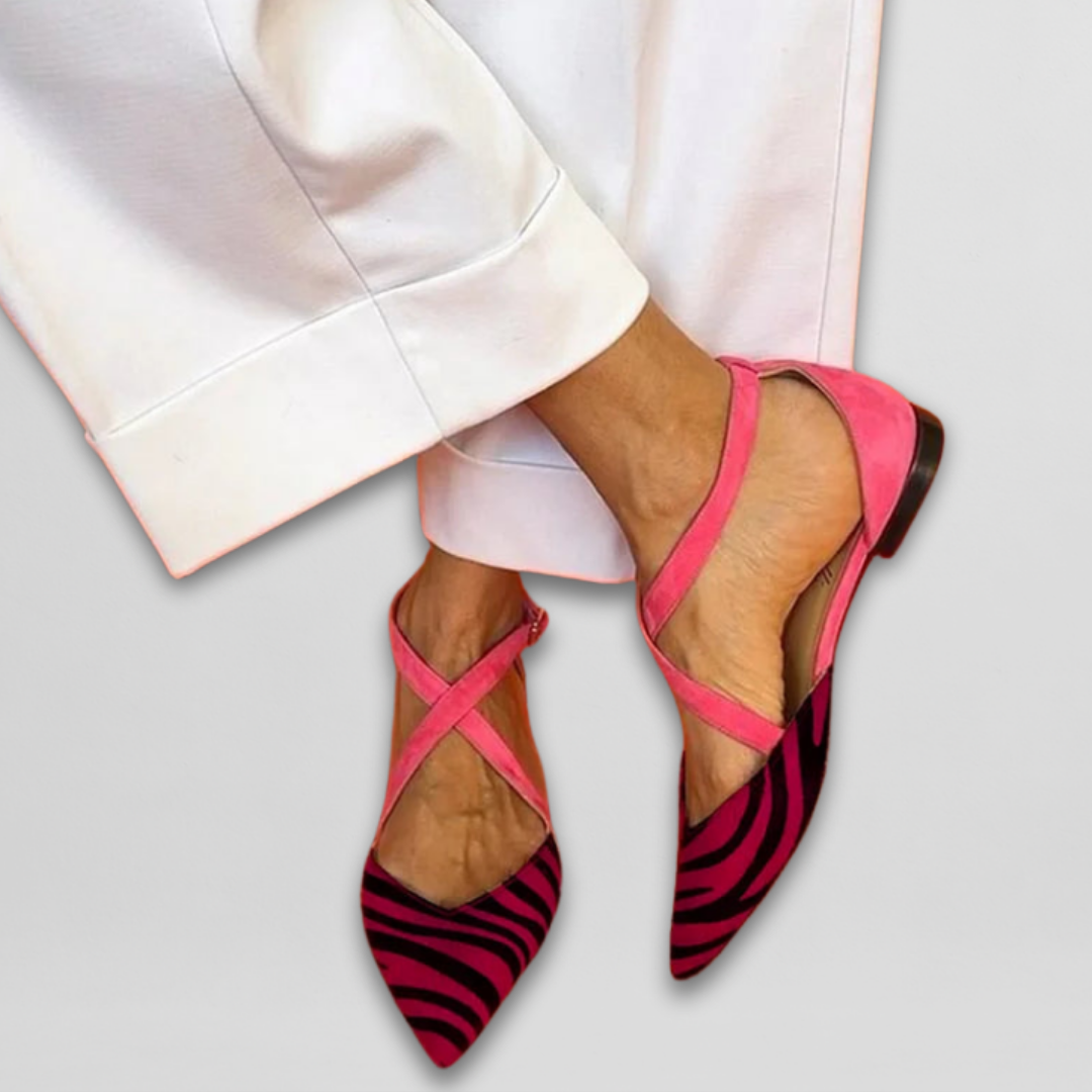 Elisa™ | Strappy Ballet Flats