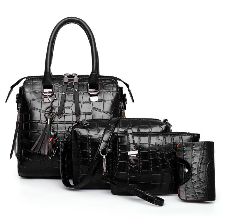 Malin | Modern Leather Bag in 4 Parts