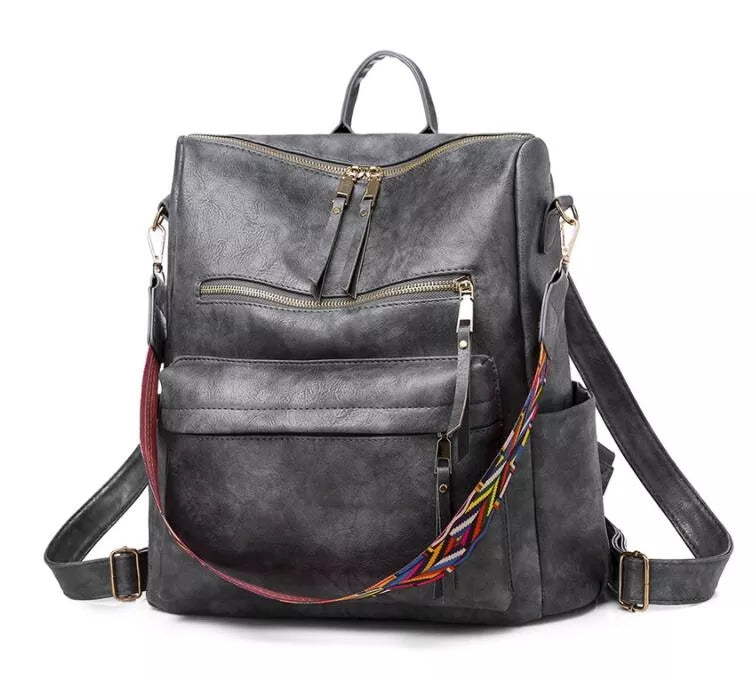 Linnéa | Large Capacity Leather Backpack