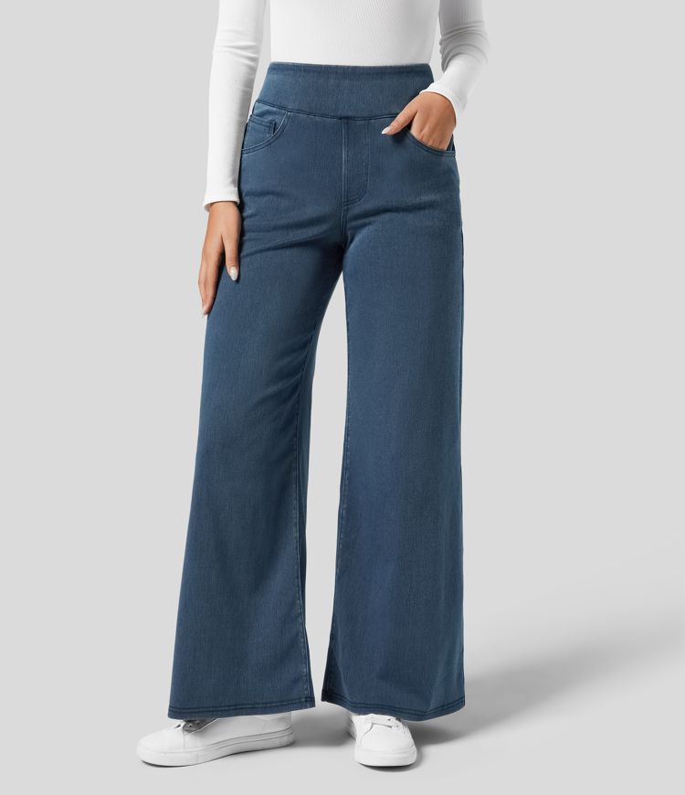 Evie | Comfortable Stretch Pants with High Waist