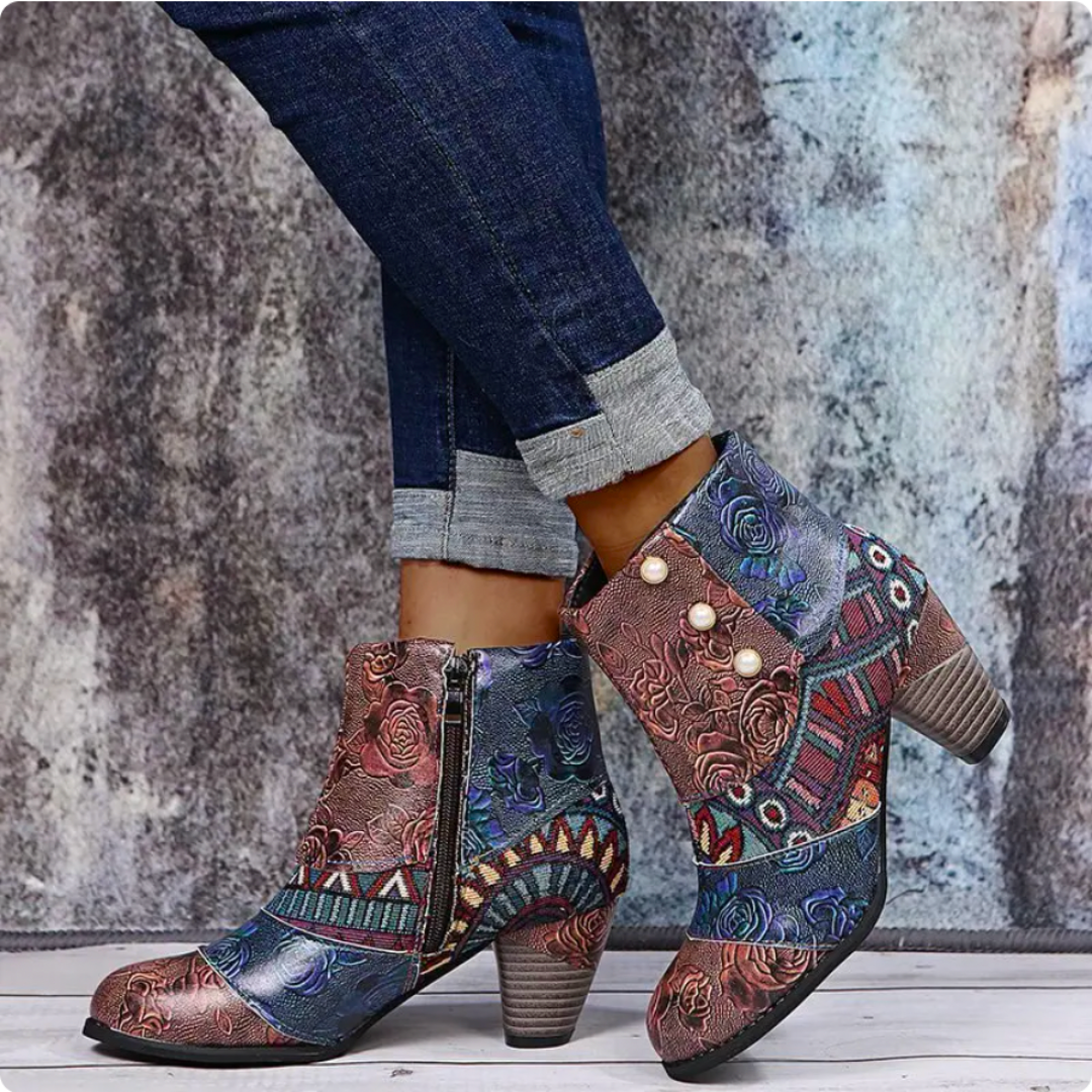 Sonje™ | Waterproof ankle boots with a zipper