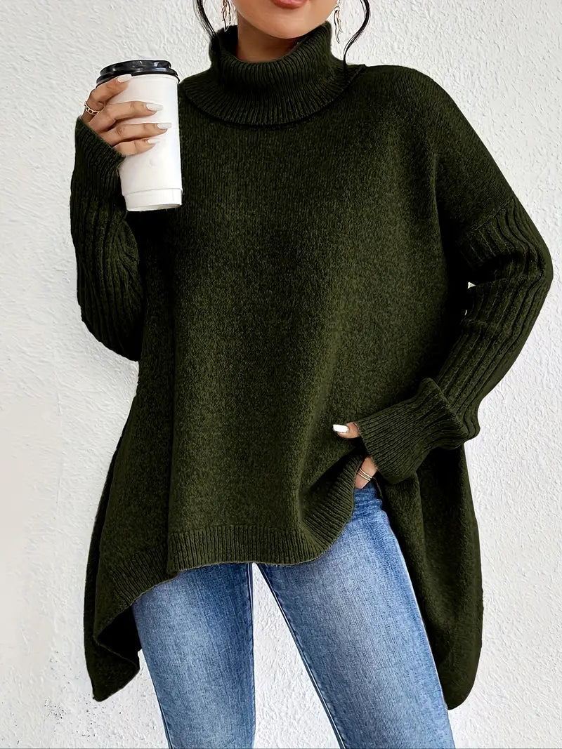 Quinn – Long turtleneck sweater