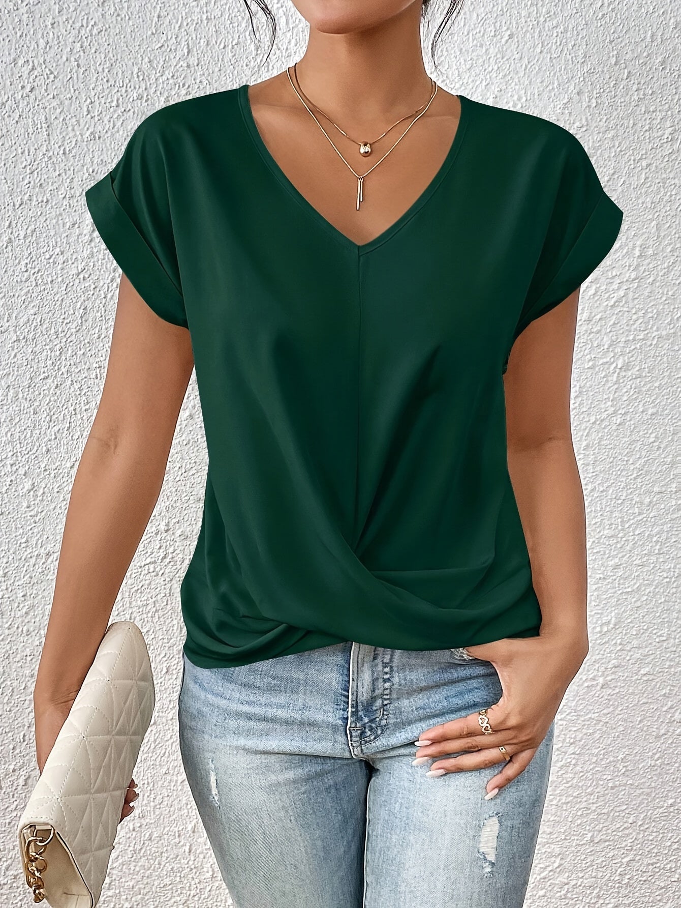 Nova | Heart-Shaped Neck T-Shirt