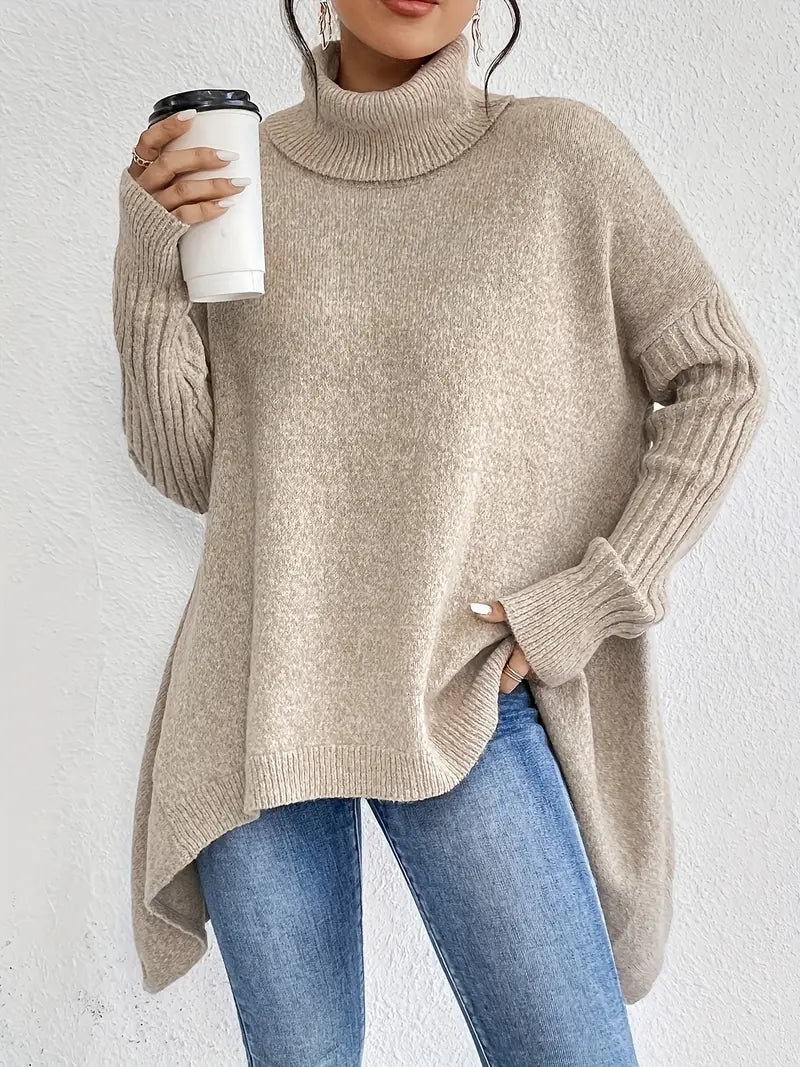 Quinn – Long turtleneck sweater