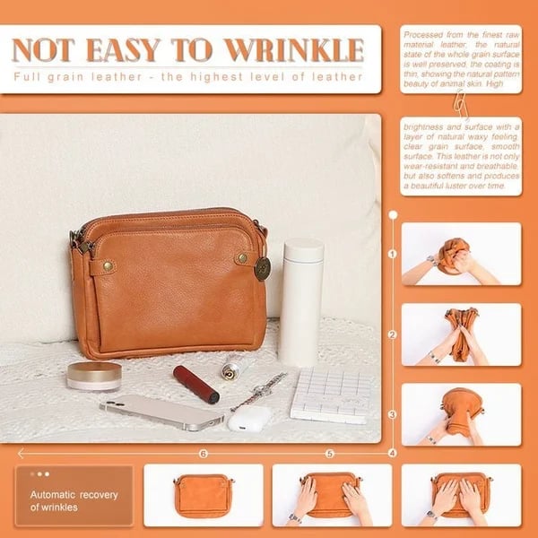 Josefin | Handmade Shoulder Bag Made of Soft Leather