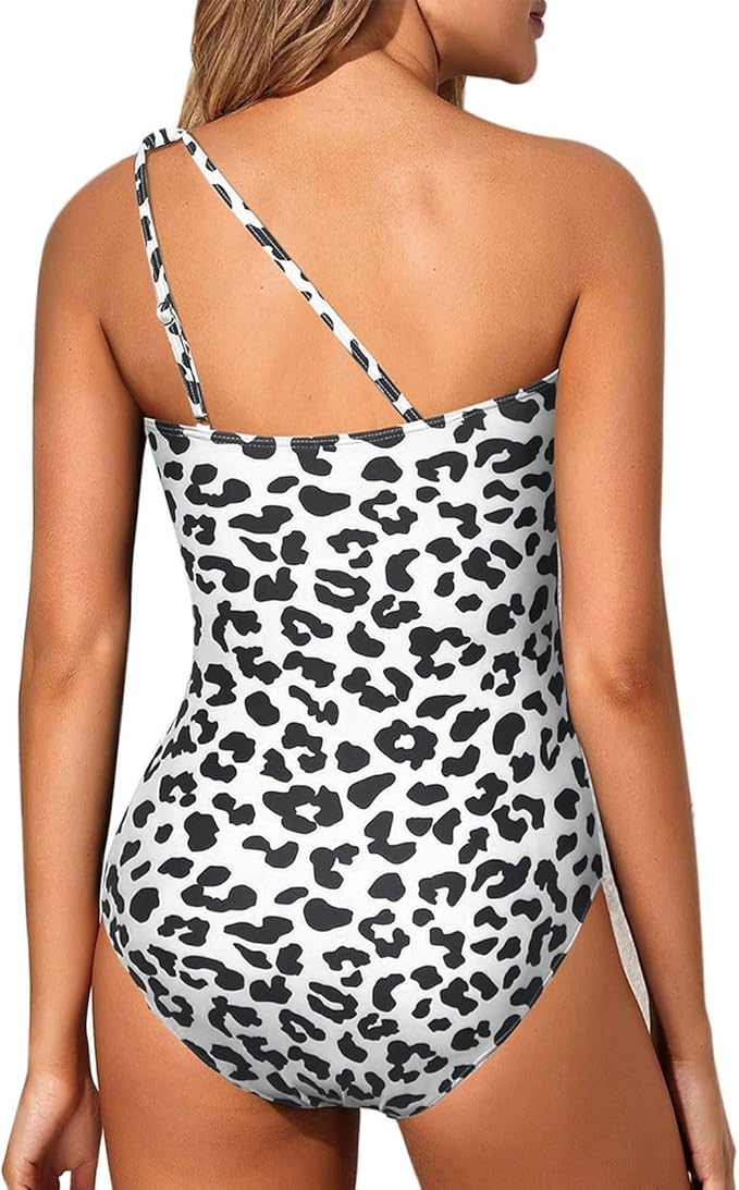 Selena - One-Shoulder Cut-Out Swimsuit