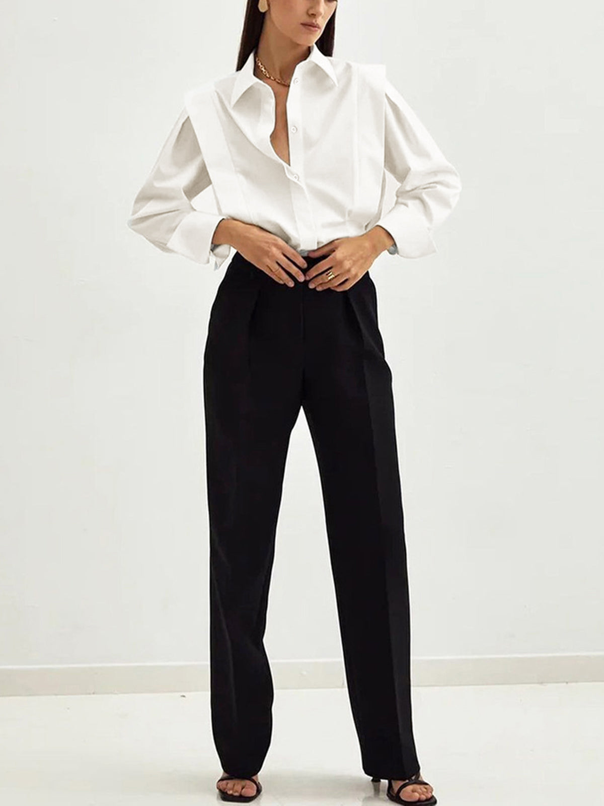 Button-Up Shirt Fair And Square