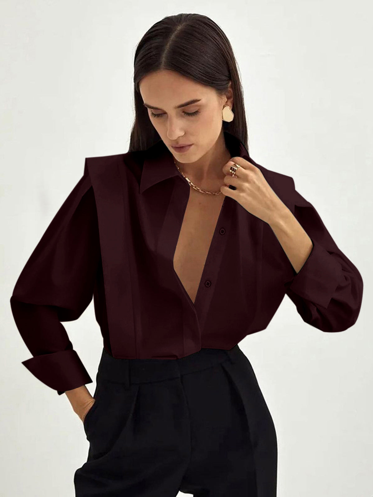 Button-Up Shirt Fair And Square