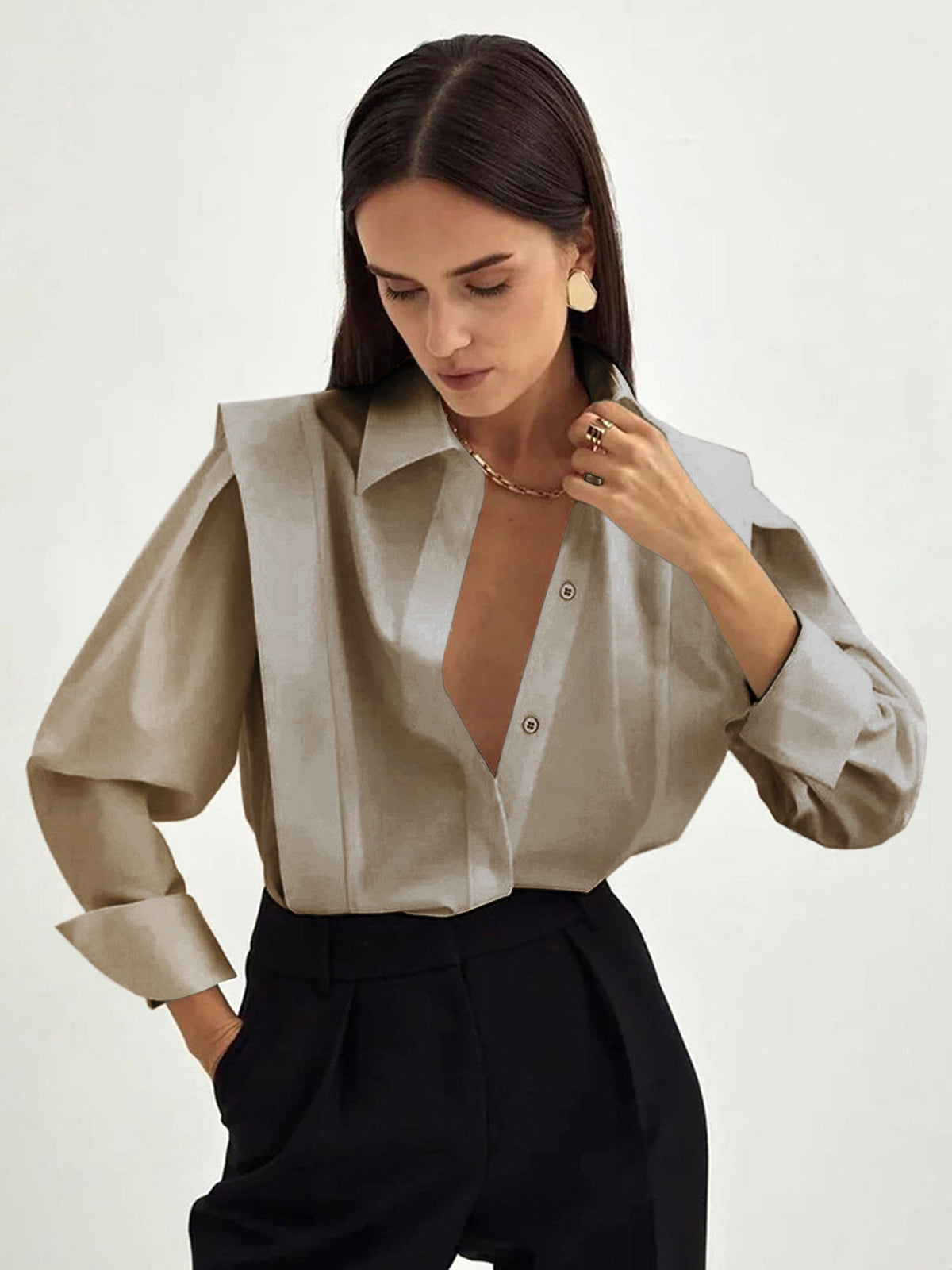 Button-Up Shirt Fair And Square