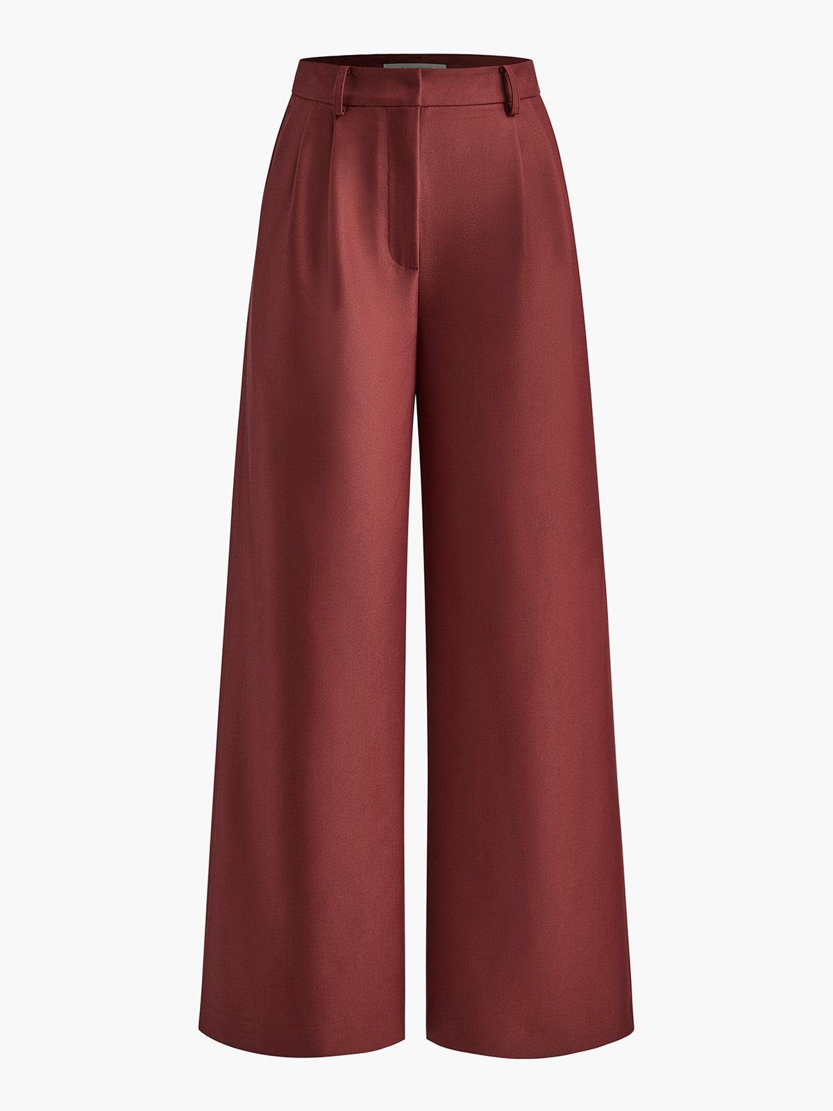 Wide Pants Without a Waistband
