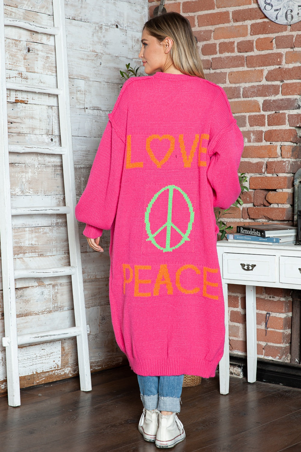 Charming - Oversized Long Cardigan Sweater