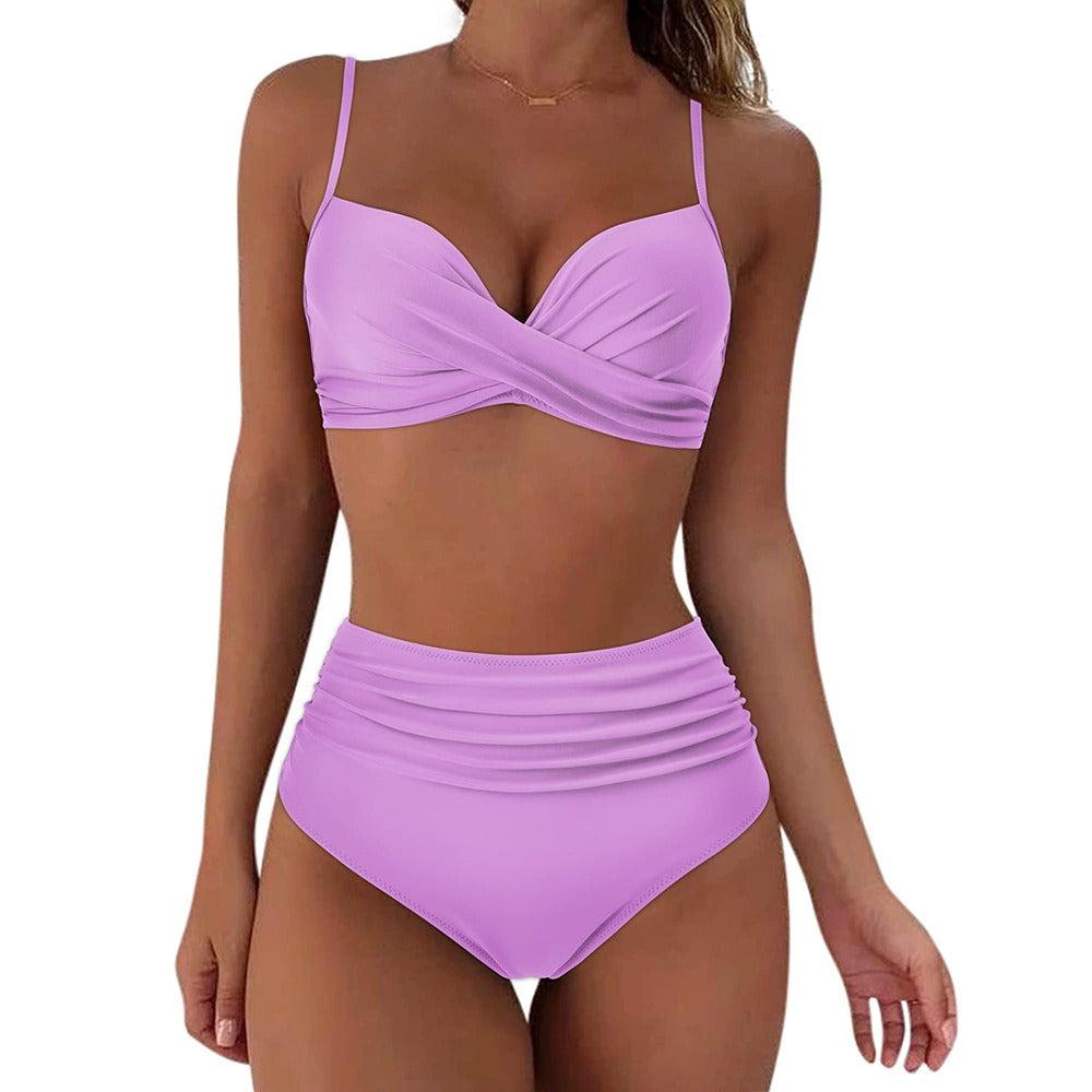 Alma – Elegant High-Waisted Bikini