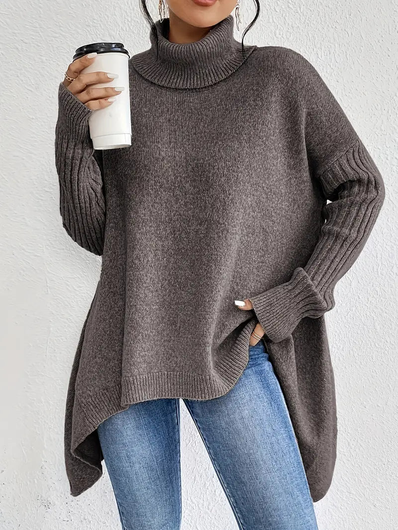 Quinn – Long turtleneck sweater