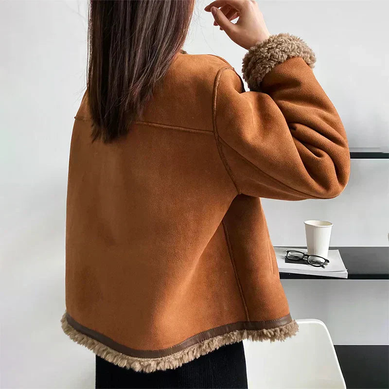 Cameron™ – Sheepskin Jacket with Buttons