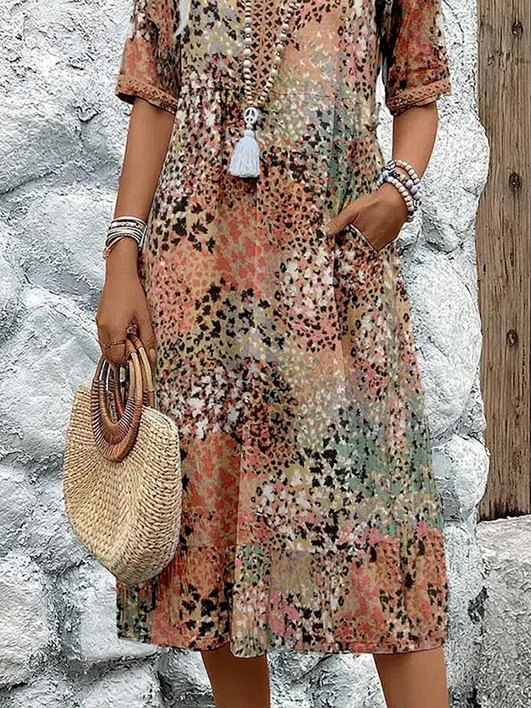 Colette™ | Dazzling Midi Dress