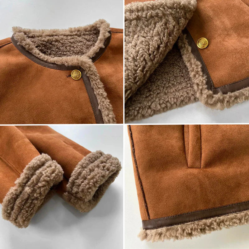 Cameron™ – Sheepskin Jacket with Buttons