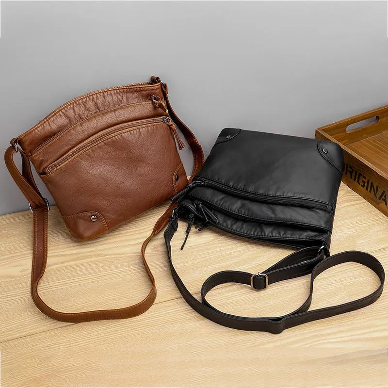 Paulina | Soft Leather Shoulder Bag
