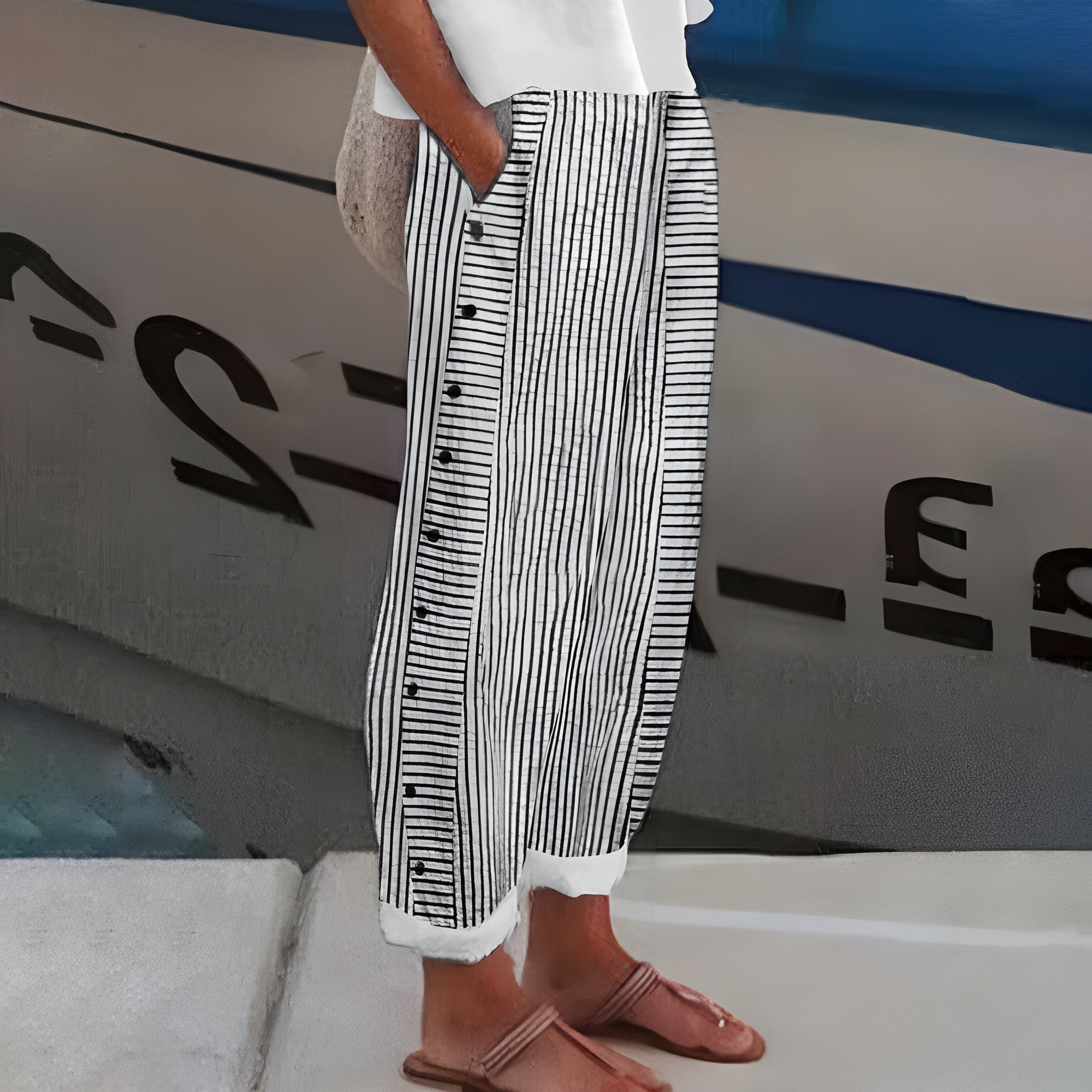 Dagny | Lightweight Linen Pants