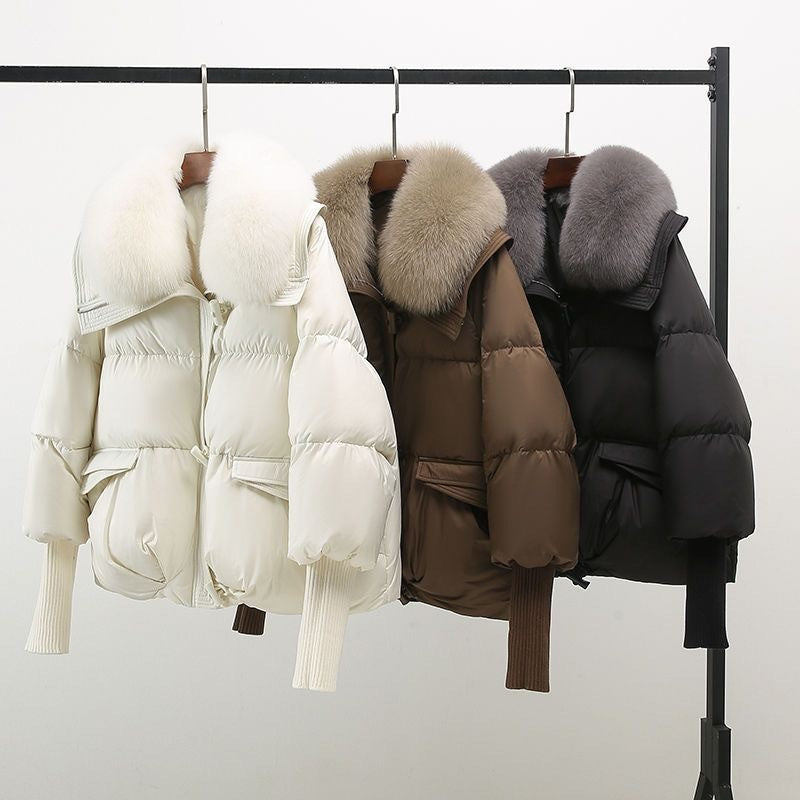 Hermina™ | Glam Puffer Jacket