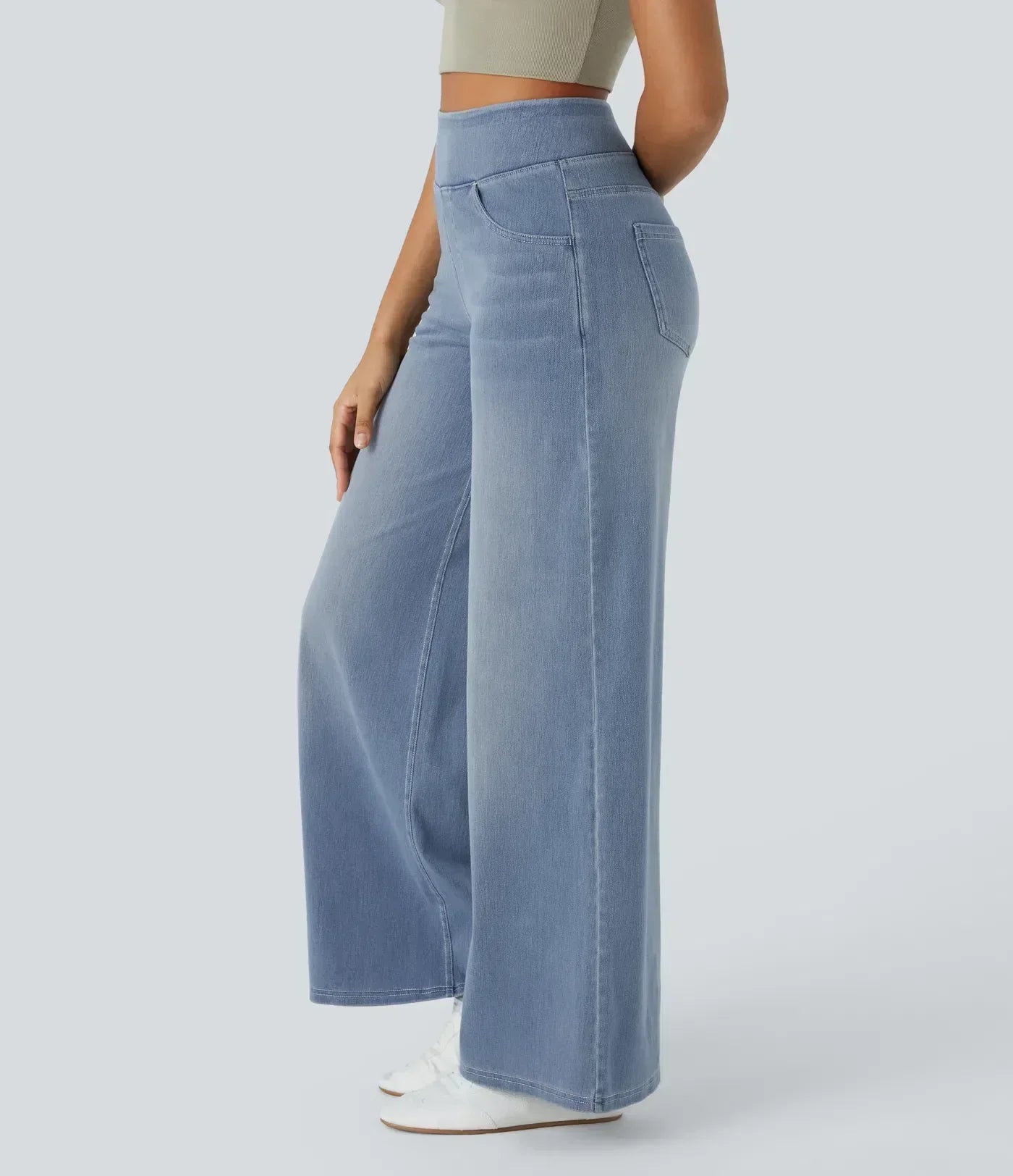 Evie | Comfortable Stretch Pants with High Waist