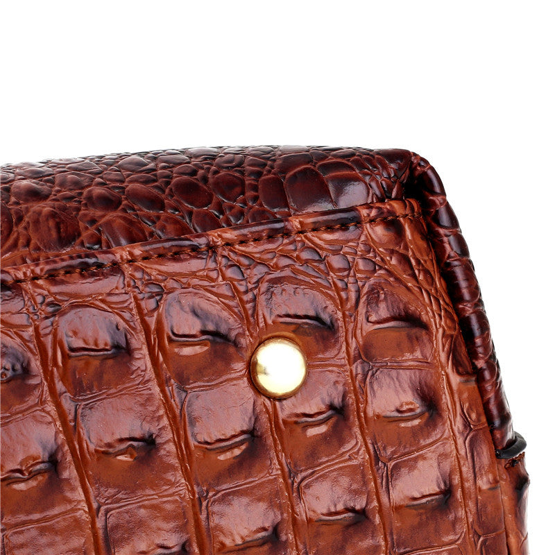 Matilda | Elegant Handcrafted Croco Leather Bag