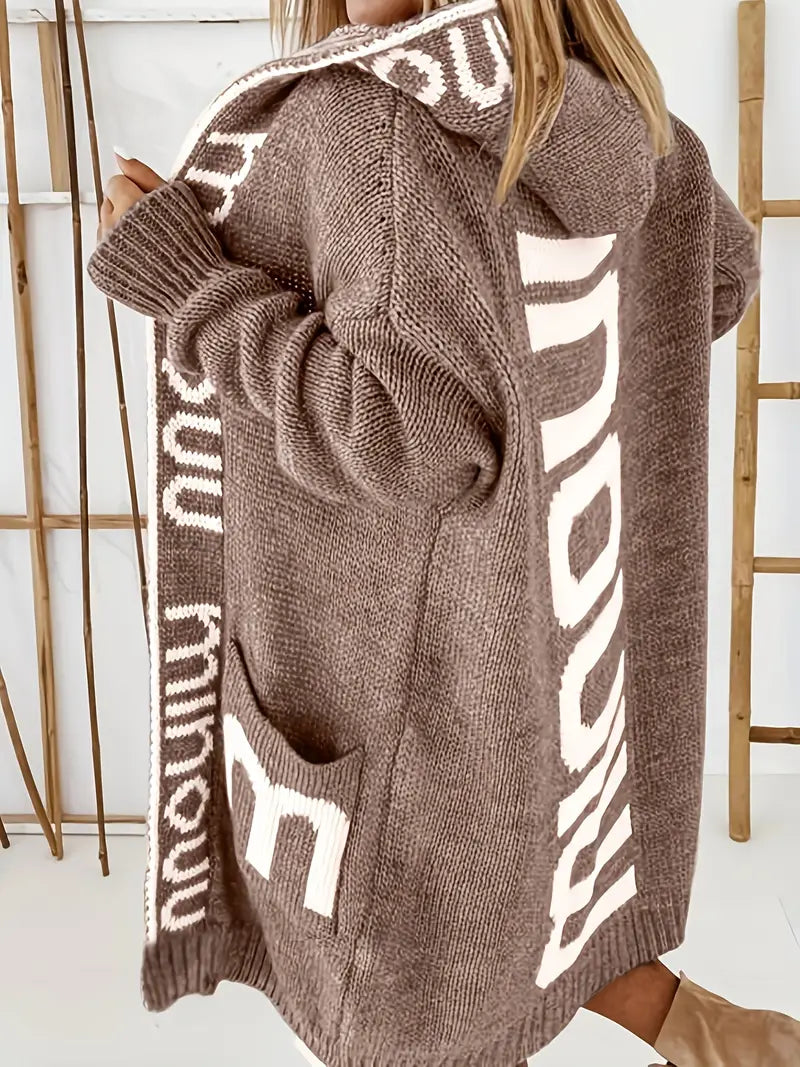Anna - Elegant Long Cardigan