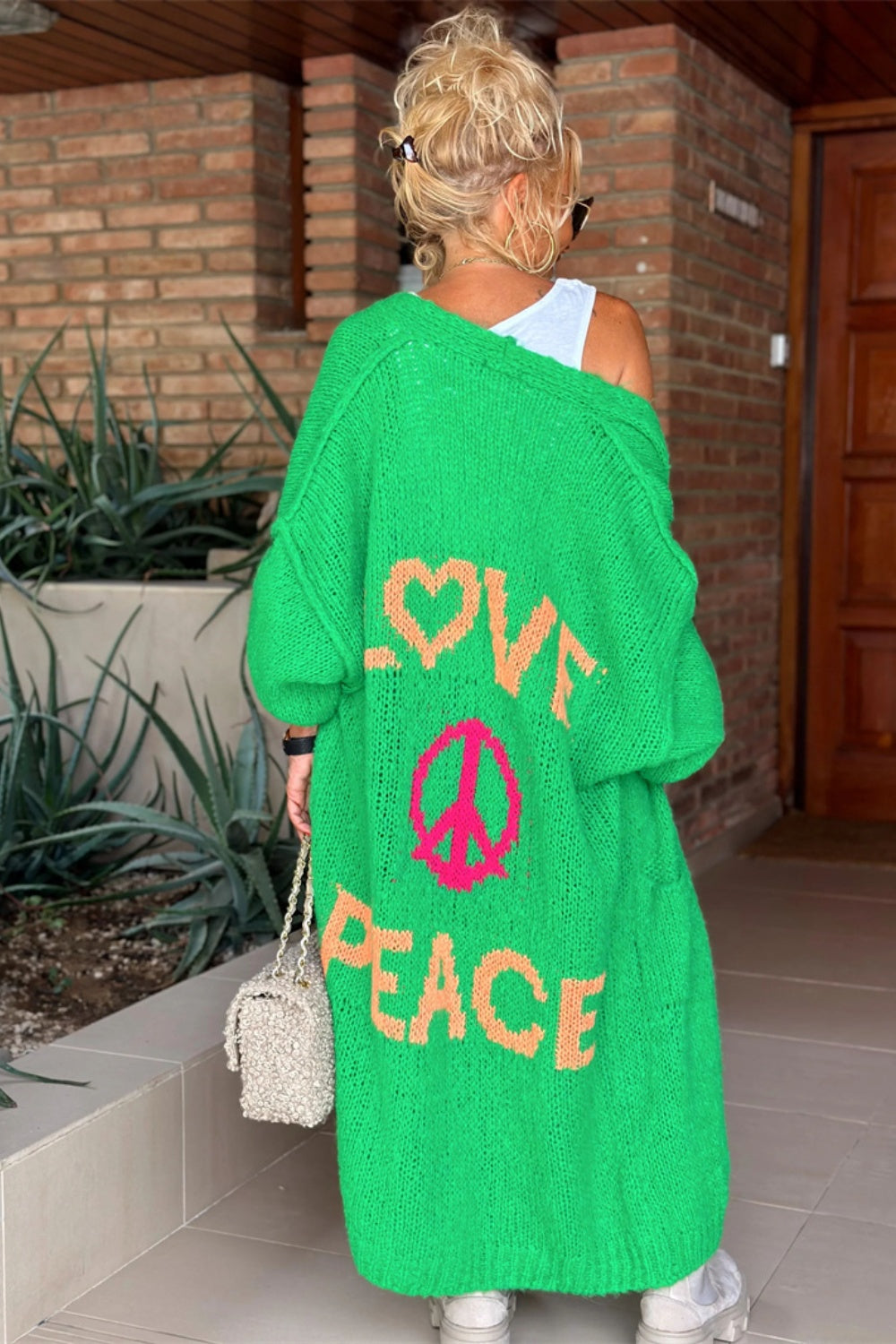 Charming - Oversized Long Cardigan Sweater