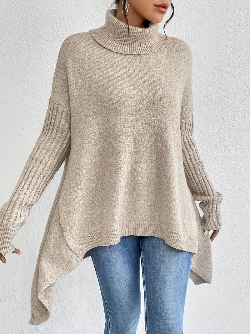 Quinn – Long turtleneck sweater