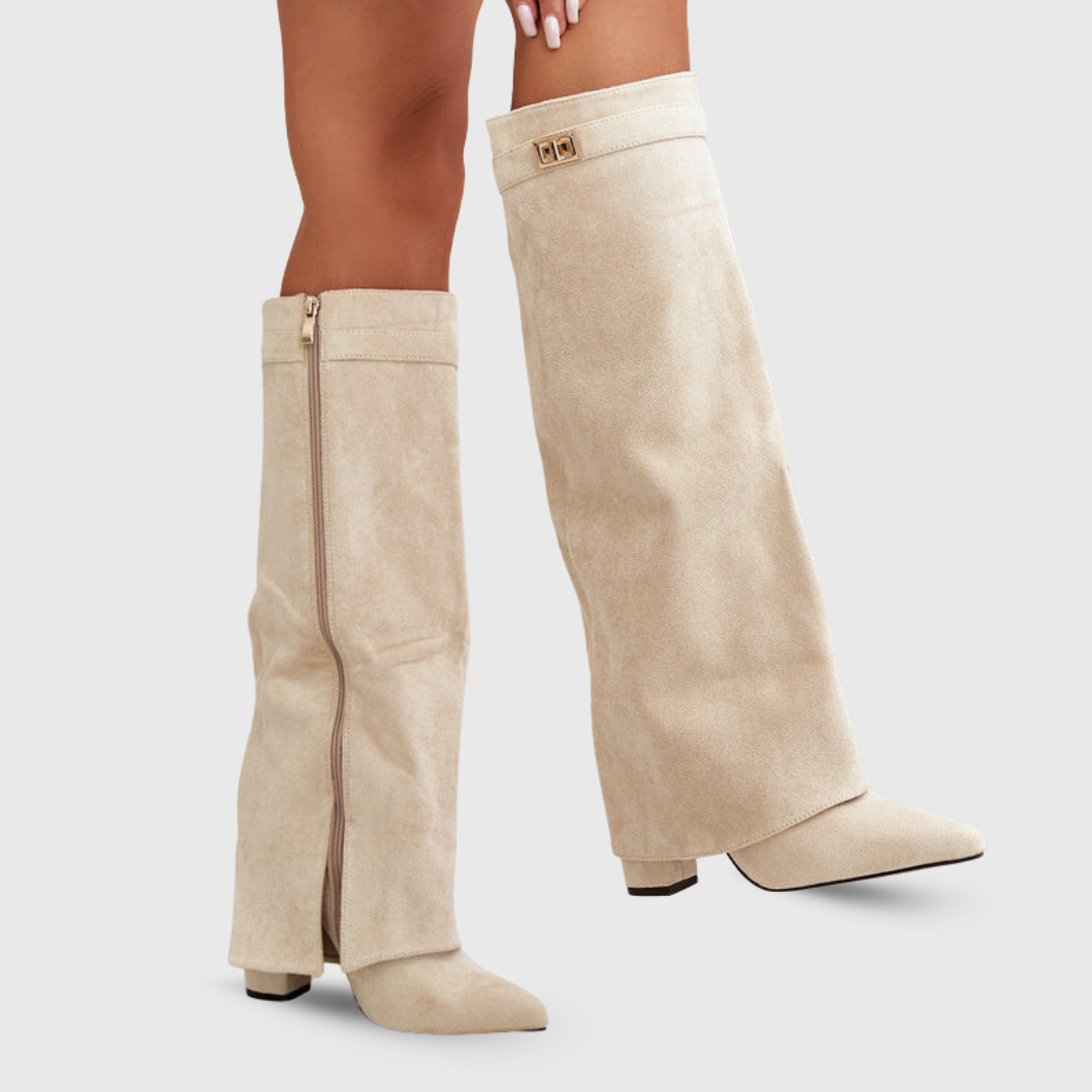 Lucyna | Handmade Suede Ankle Boots