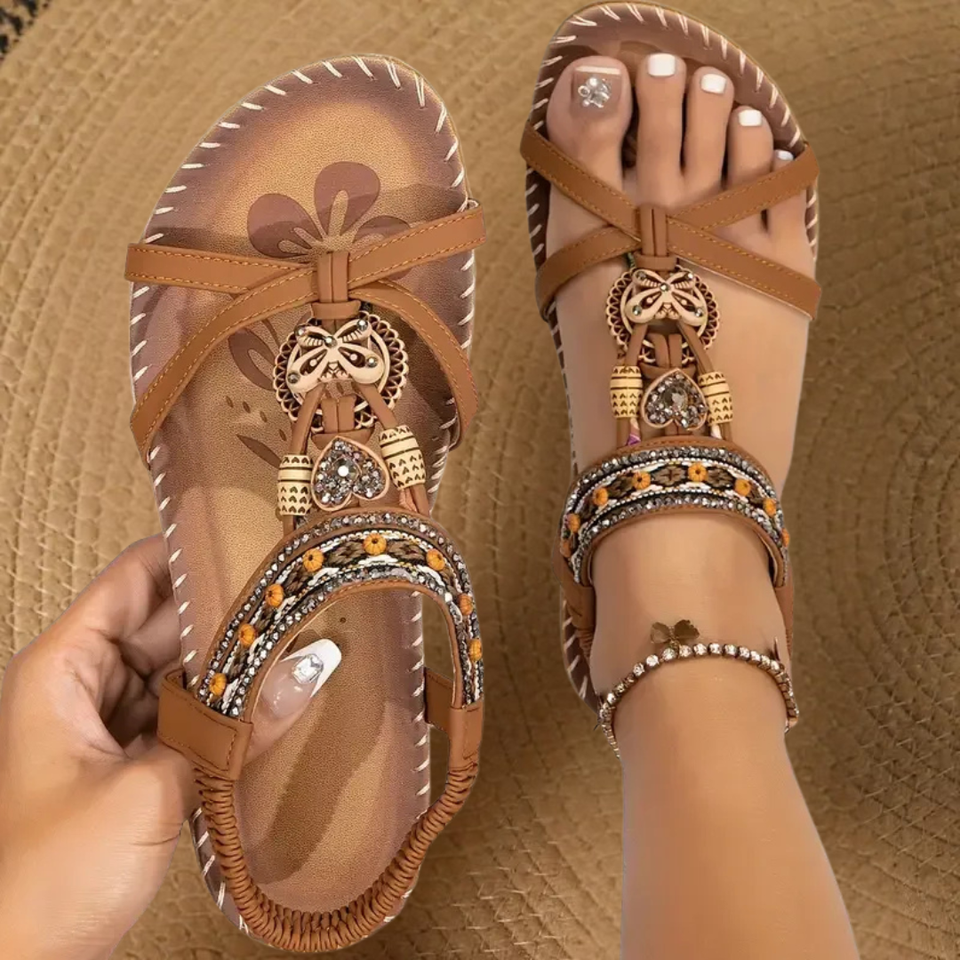 Elena™ | Orthopedic sandals in Ibiza style
