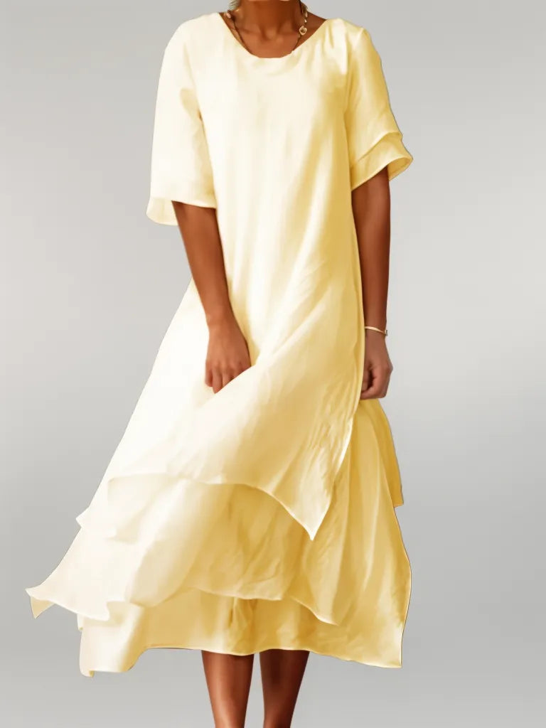 Cleo | Long Dress Made of Luxurious Cotton