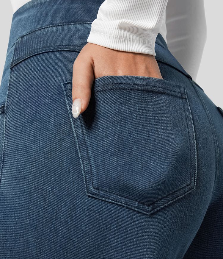 Evie | Comfortable Stretch Pants with High Waist