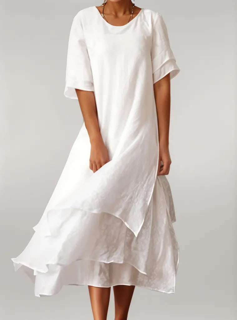 Cleo | Long Dress Made of Luxurious Cotton