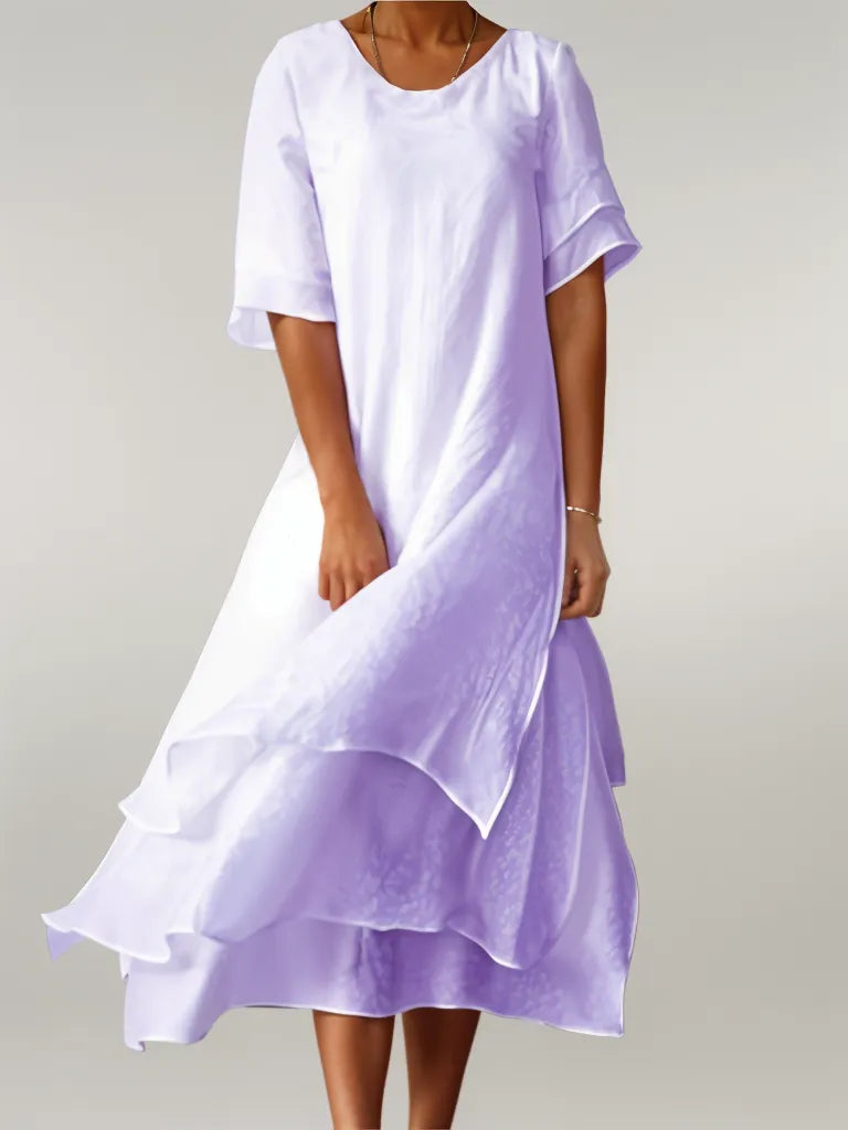 Cleo | Long Dress Made of Luxurious Cotton
