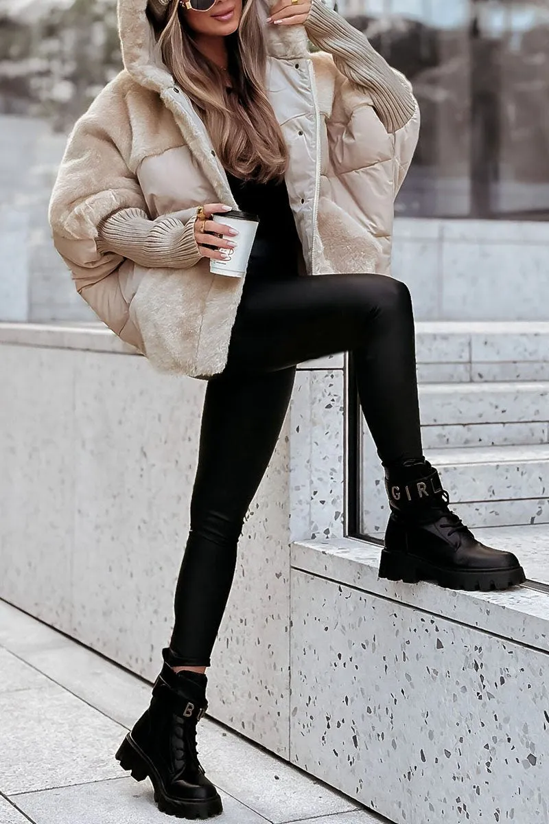 Dagmara™ - Modern and Luxurious Hooded Bomber Jacket
