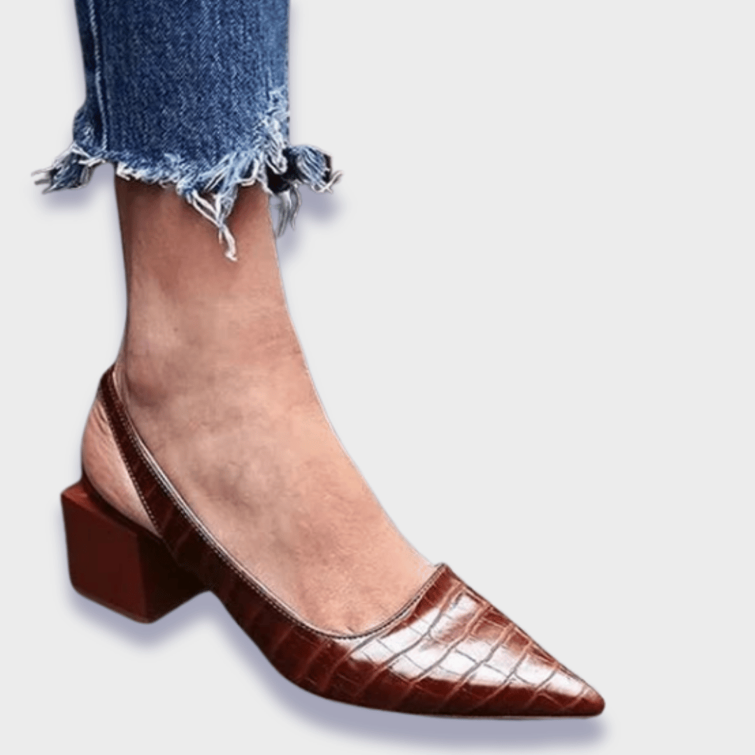 Beatrice™ | Orthopedic Synthetic Leather Pumps