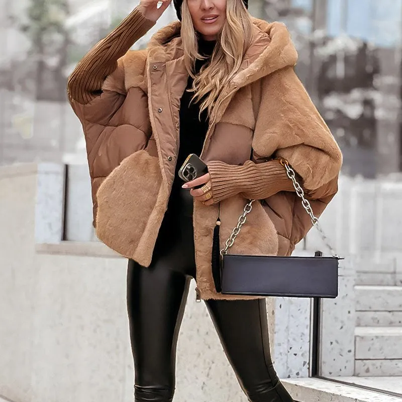 Dagmara™ - Modern and Luxurious Hooded Bomber Jacket
