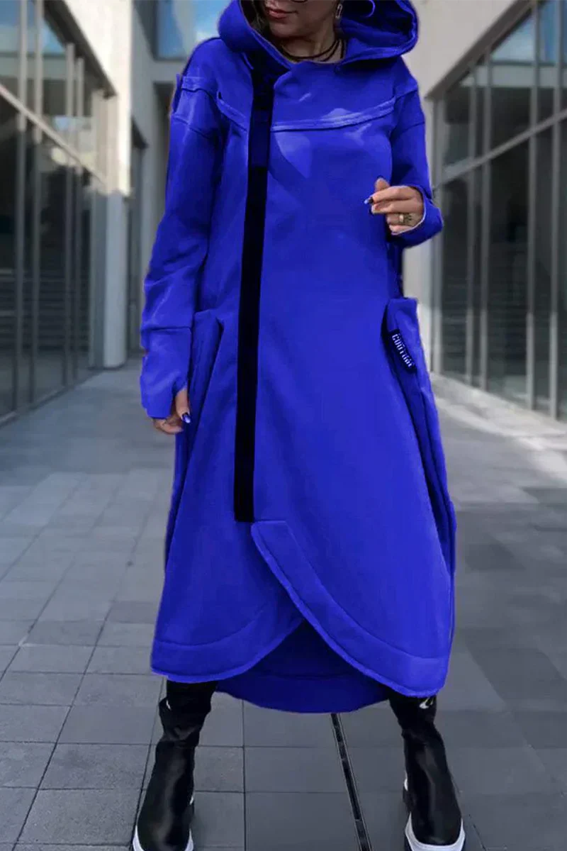 Jennifer – Sporty hoodie coat