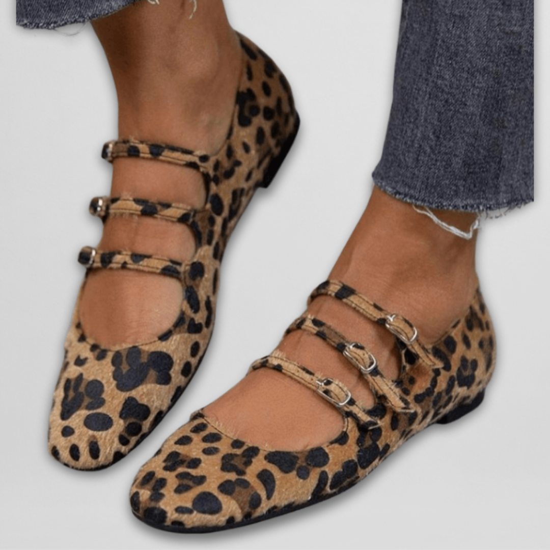 Luna™ | Animal Print Ballet Flats