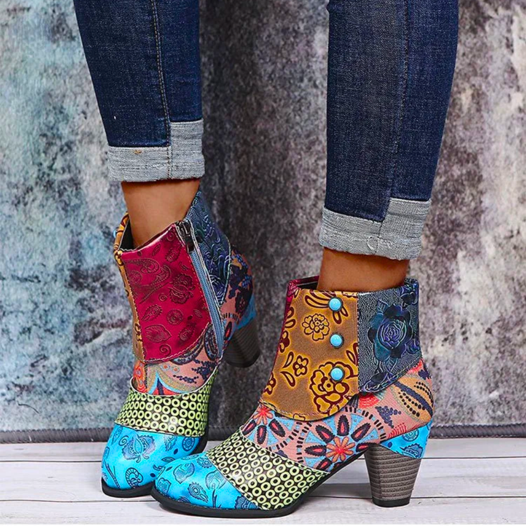 Sonje™ | Waterproof ankle boots with a zipper
