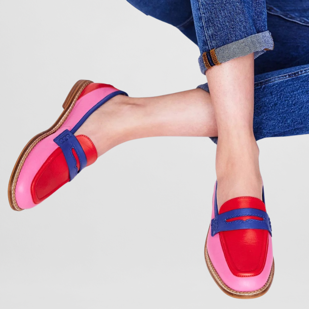 Viva™ | Moccasins with a Cheerful Pattern