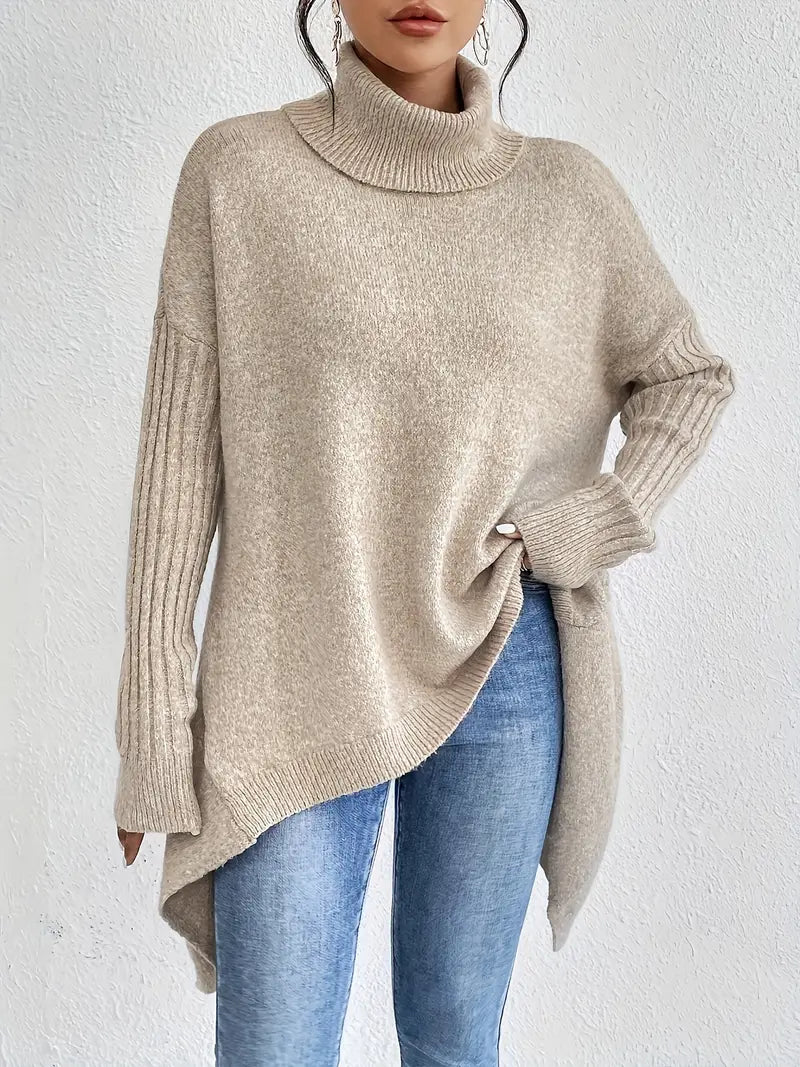 Quinn – Long turtleneck sweater