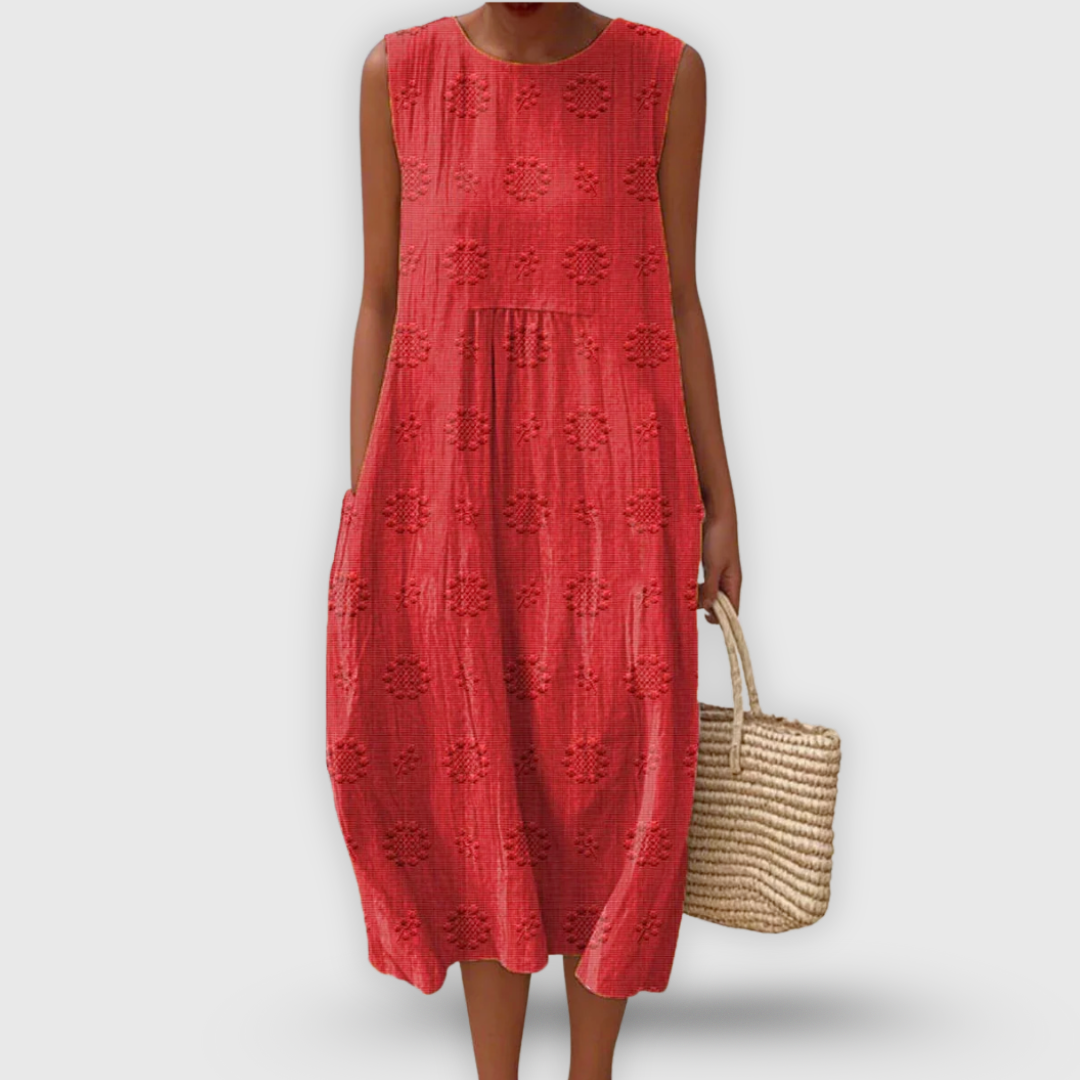 Kira | Dress with premium embroidery