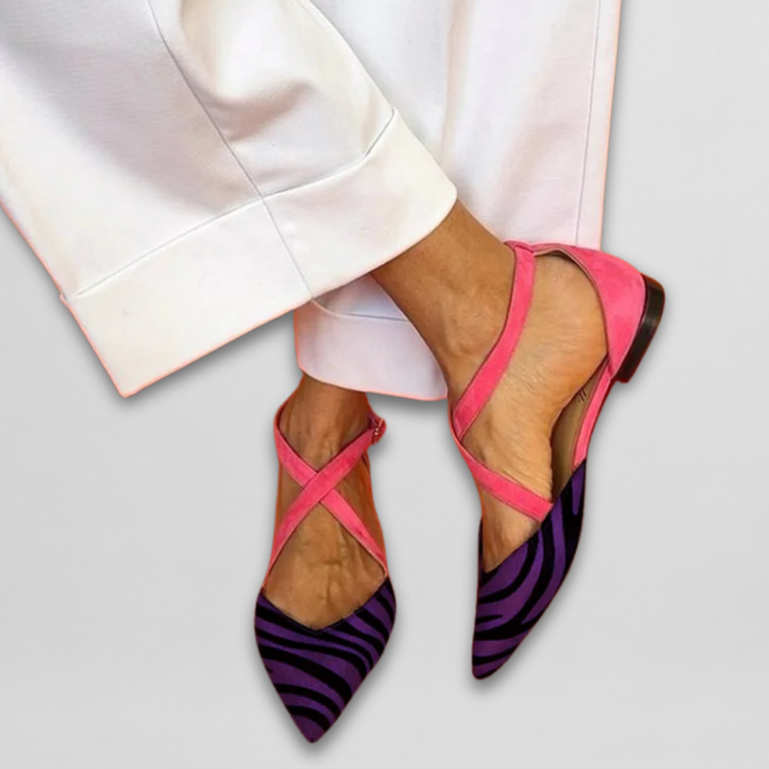 Elisa™ | Strappy Ballet Flats