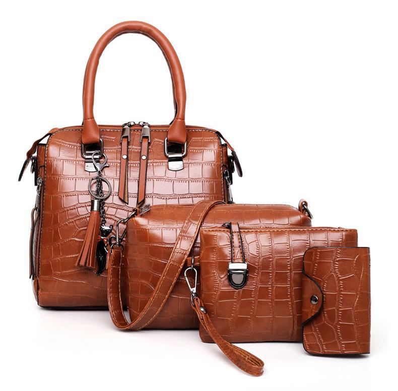 Malin | Modern Leather Bag in 4 Parts
