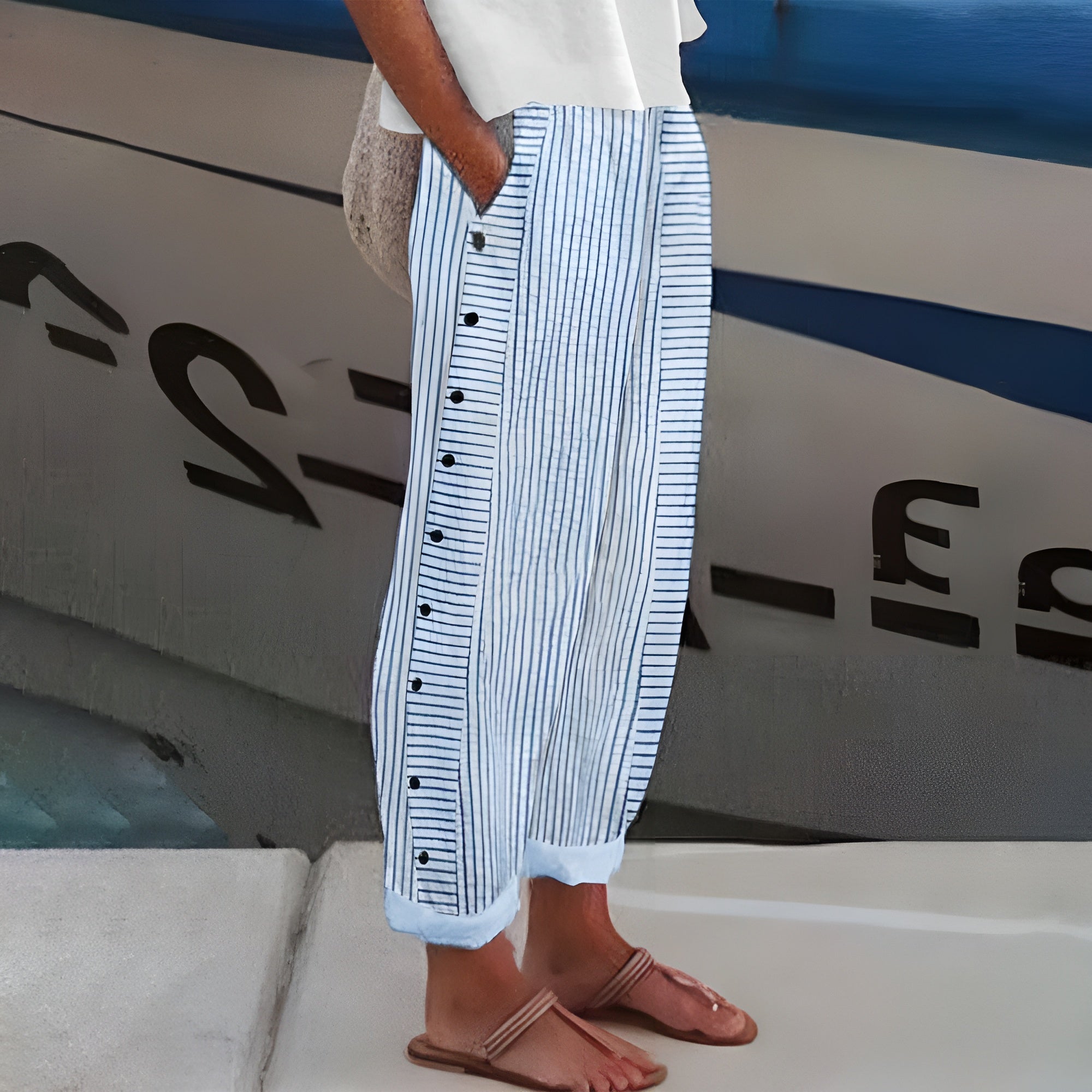 Dagny | Lightweight Linen Pants